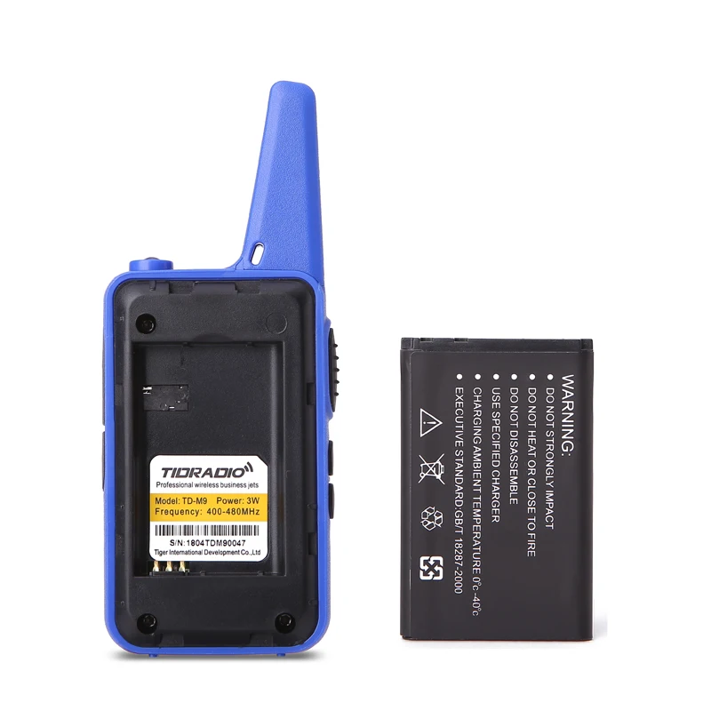 2 шт. 7 цветов мини рация детская радио TID TD M9 Вт 3 UHF 400 мГц 480 частота портативный Ham