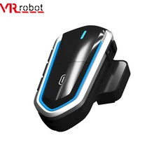 VR робот водонепроницаемый Мото Bluetooth V4.1 шлем гарнитура мотоцикл FM радио гарнитуры стерео шлем наушники с громкой связью