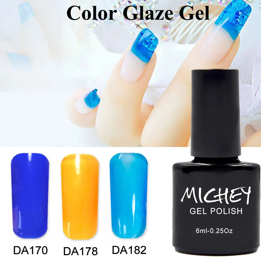 Bling Uv Color Gel Nail Extension French Manicure Gel Transparent