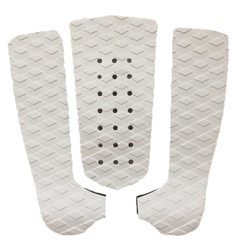 

3Pcs Eva Surfboard Anti-Skid Pad Slip-On Pad Heel Pad Small Tail Pad Surfboard Deck Accessories Anti-Skid Padded Kayak Fishing