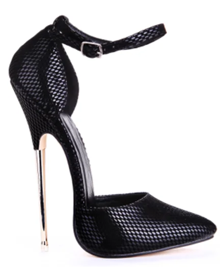 New Hot Selling 16cm Metal Thin Heels Woman Pumps Sexy Pointed Toe Ankle Strap High Heels Runway Cutouts Buckle Strap Shoes New Hot Selling 16cm Metal Thin Heels Woman Pumps Sexy Pointed Toe Ankle Strap High Heels Runway Cutouts Buckle Strap Shoes