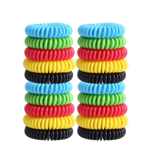 

US Anti Mosquito Wrist Band Bug Repel Wrist Ankle Band Bracelet Insect Repellent