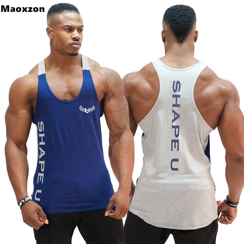 Maoxzon Men's Athleisure Fitness Tank Tops For Male Summer