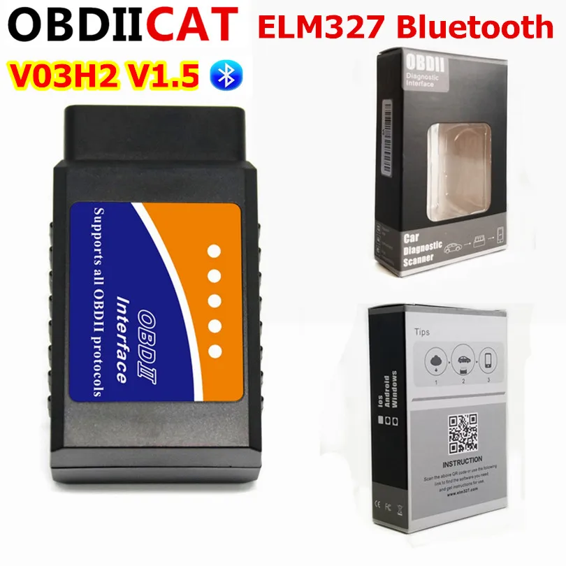 Чип PIC25K80 OBD2 V03H2/V03H2 1 elm327 V1.5 диагностический инструмент для диагностики автомобиля