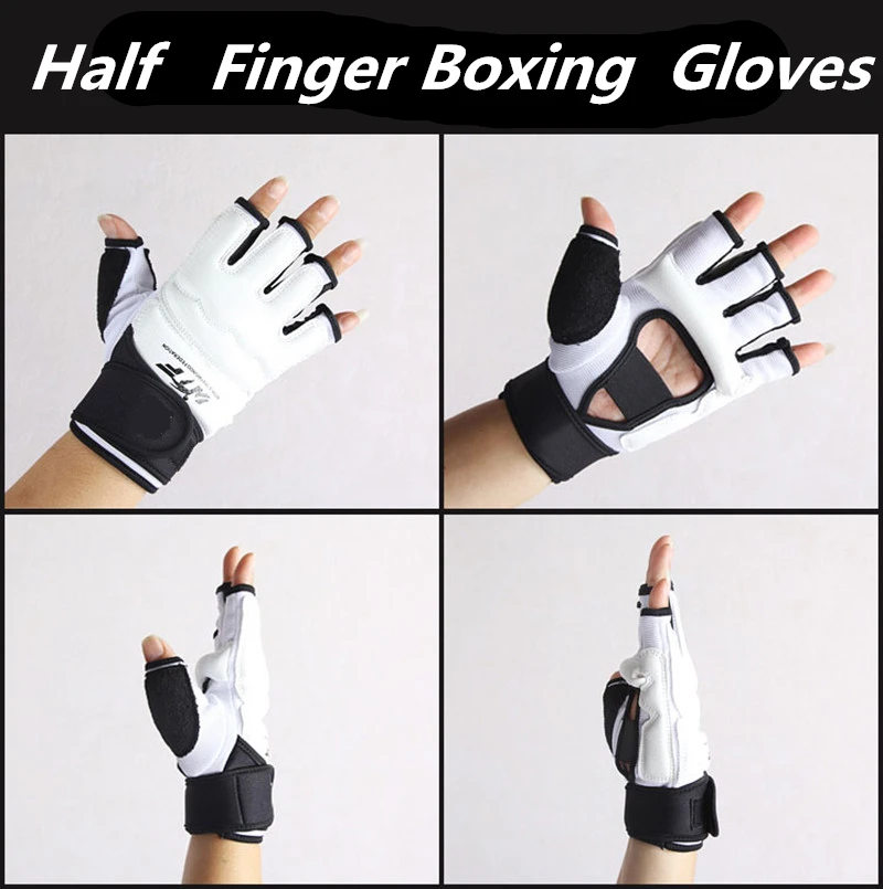 

Adult/Kids Taekwondo Gloves Sparring Hand Guard Protector Cover Boxing Gloves Professional Taekwondo Brace Protection
