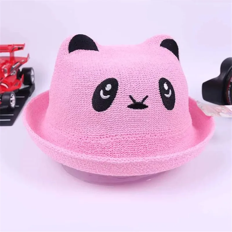 Fhadst детский летний соломенный головной убор с изображением лягушки и медведя