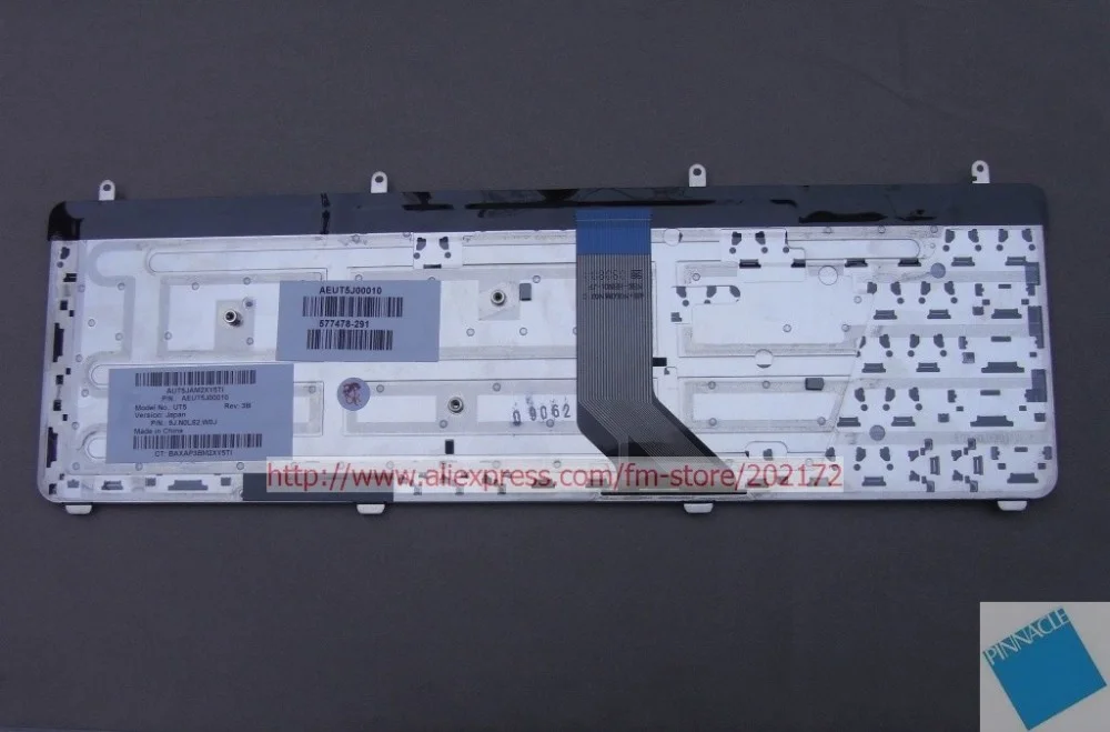 Клавиатура для ноутбука 519265 291 577478 черная HP Pavilion DV7 (Япония)|notebook keyboard|keyboard for hpkeyboard
