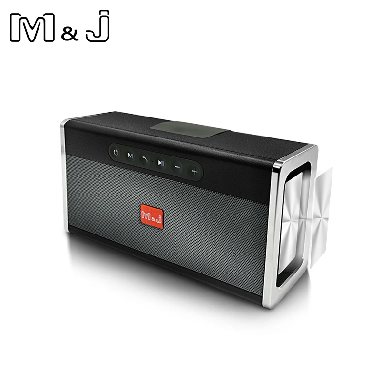 M& J Bluetooth портативный динамик большой мощности 10 Вт система беспроводной Саундбар аудио приемник мини динамик s USB AUX для музыки MP3 плеер