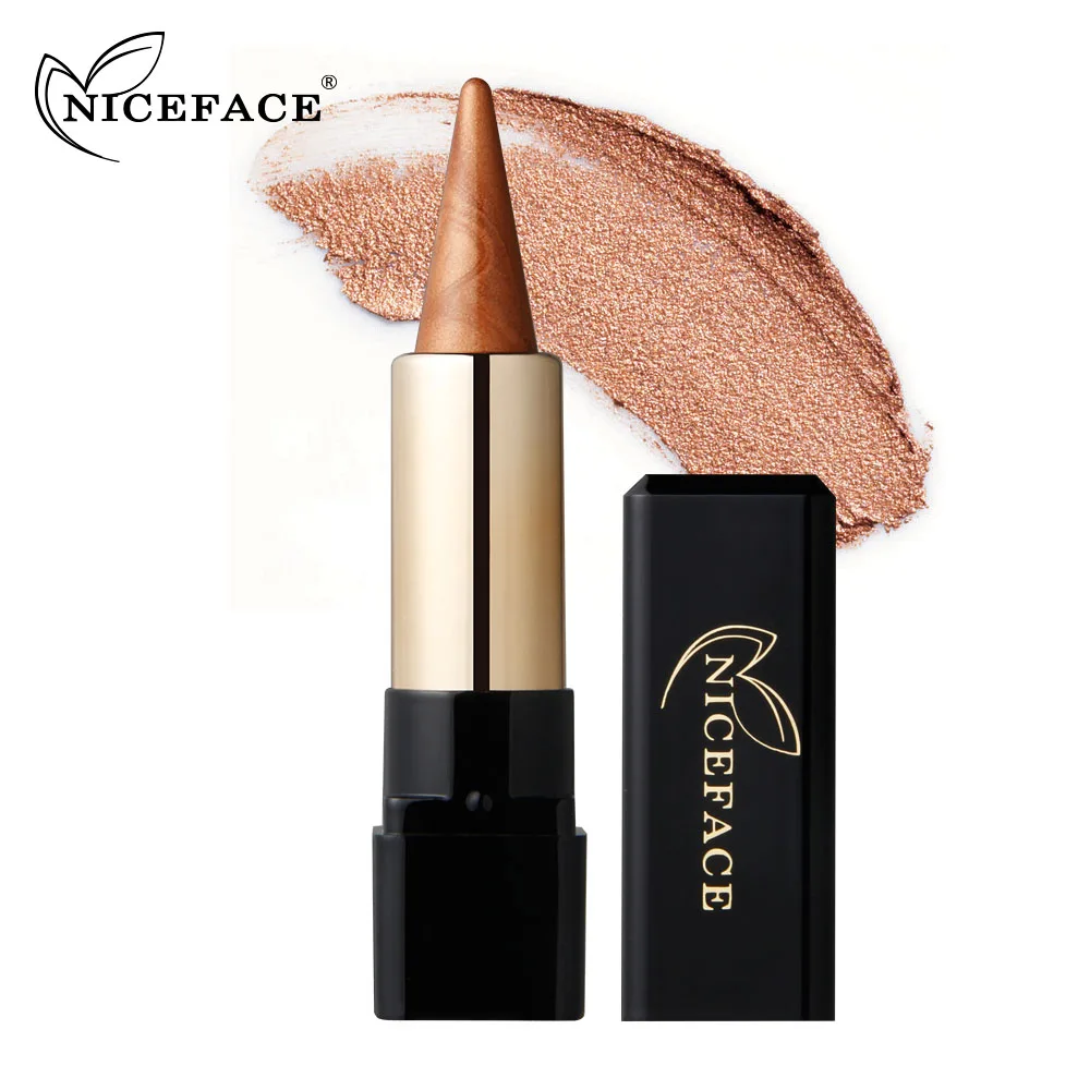 NICEFACE 20 цветов металлическая палочка для теней кремовый карандаш водостойкая