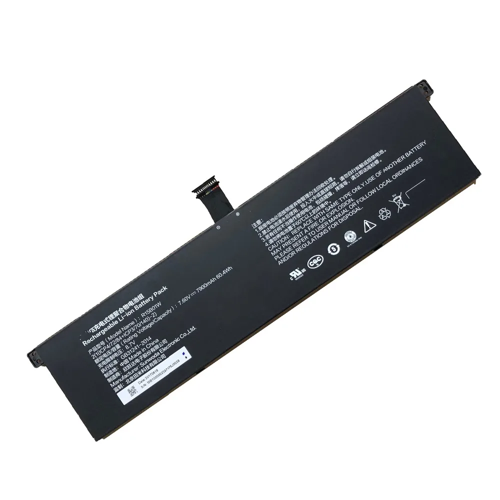 7,60 V 7900mAh 60.04Wh R15B01W аккумулятор для ноутбука Xiaomi Pro i5 15,6 R15B01W