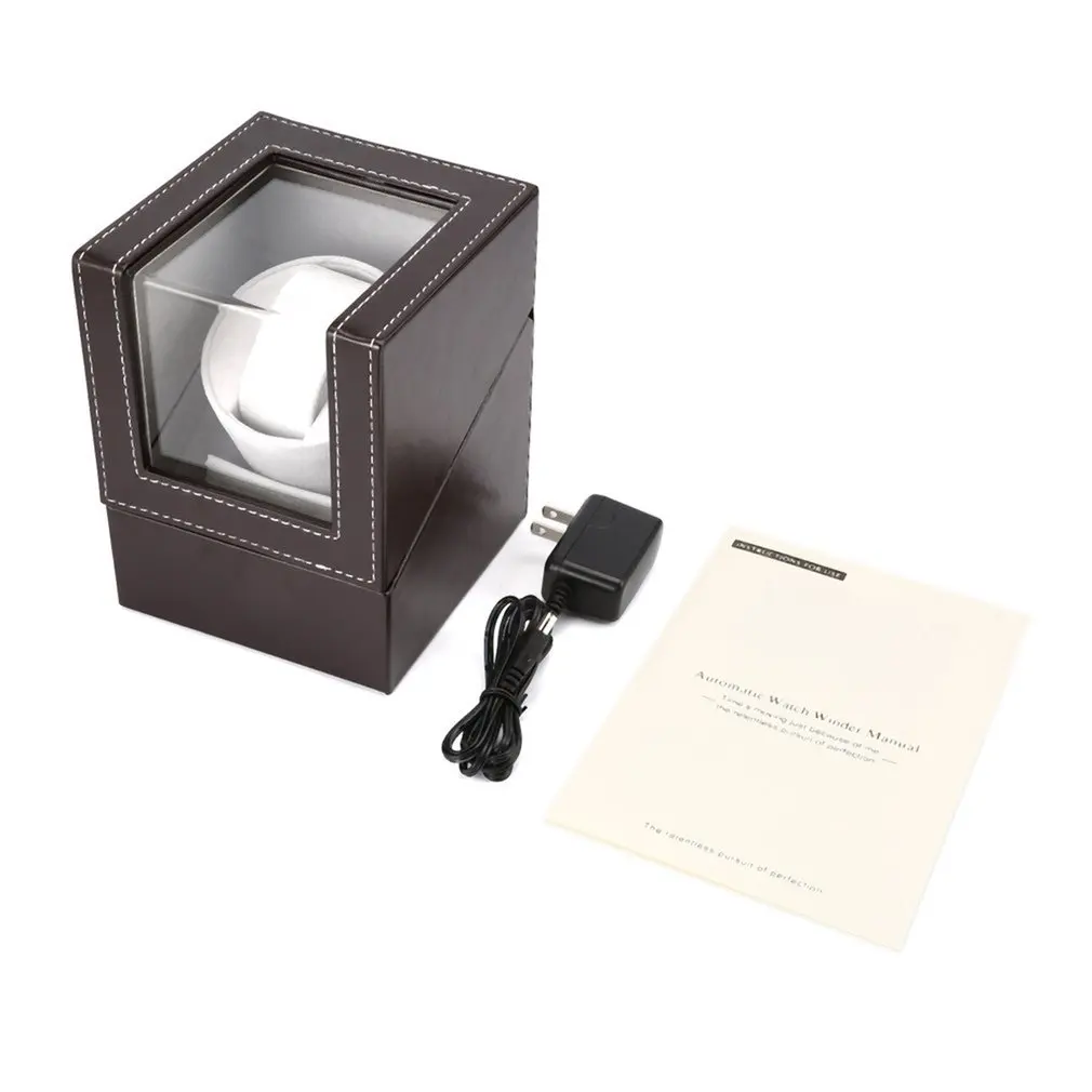 EU/US/UK/AU Motor Shaker Watch Winder Holder Display Automatic Mechanical Watch Winding Box Jewelry Automatic Watches Box