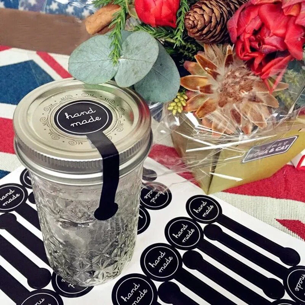 Bakery Font CAKE Vinyl Decal Sticker DIY Jar Tin Label