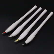 5 шт./упак. стерилизованное одноразовое Пластик микро облопачивание tebori ручка с сенсорным экраном 12/14/17/18U лезвие ручной бровей инструменты для татуировок