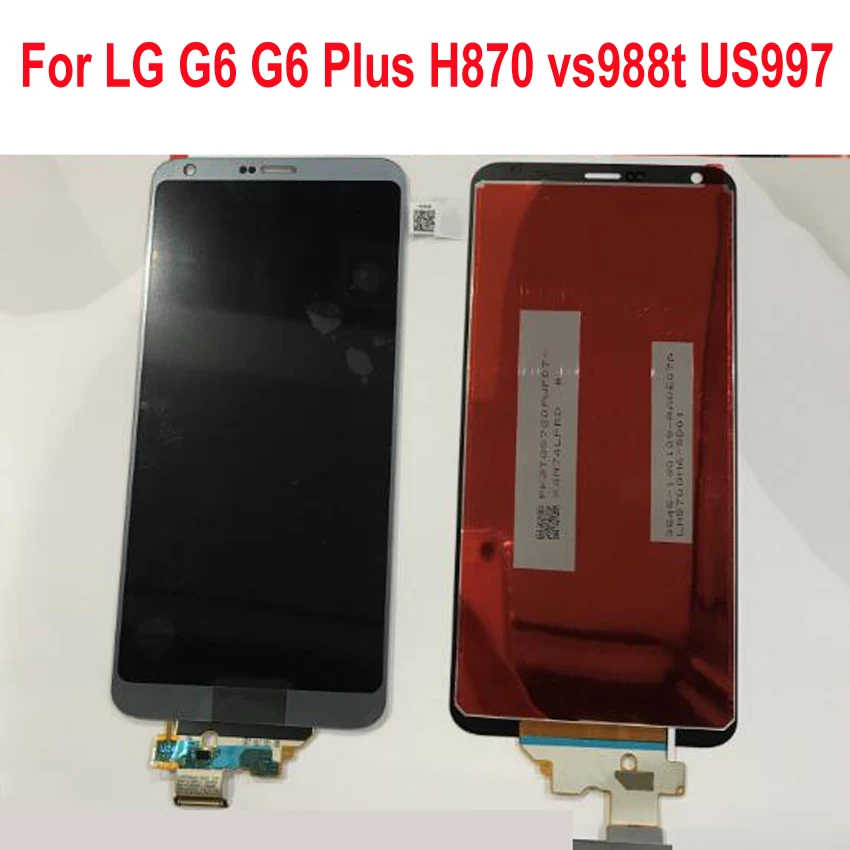 

Best Working LCD Display Touch Panel Screen Digitizer Assembly Sensor For LG G6 G6 Plus vs988t H873U H870DSU US997U H870U H870