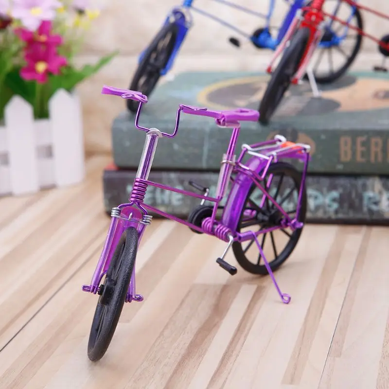 Металлический велосипед игрушка мини функциональный палец игрушки творческая игра мастерство подарочные коллекции