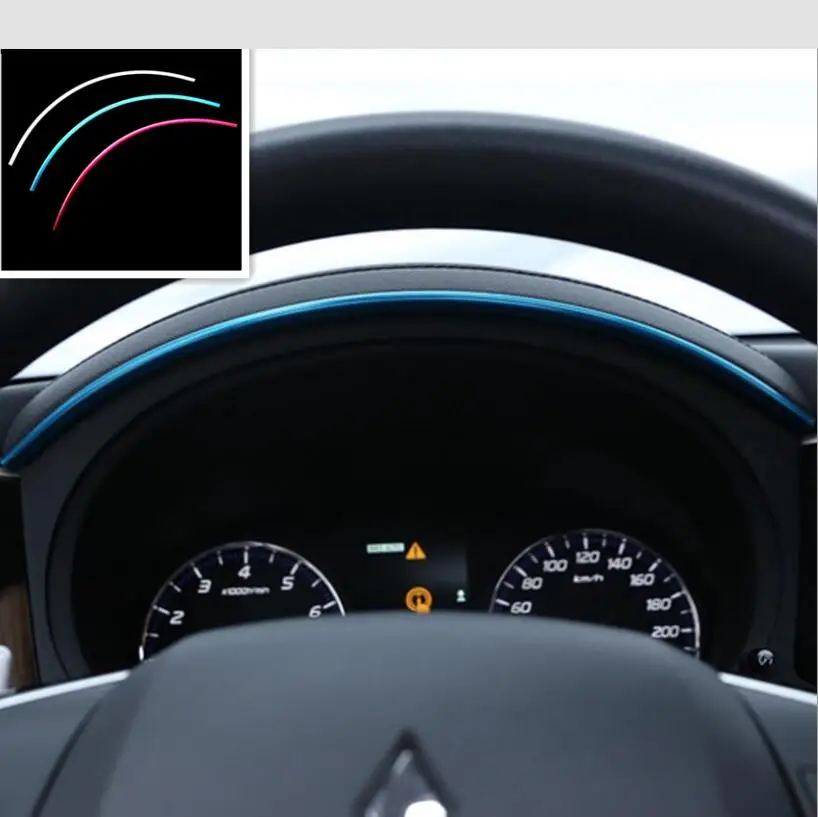 StainlesssteelCarStylinmginteriorDashboarddecorationtrimcase