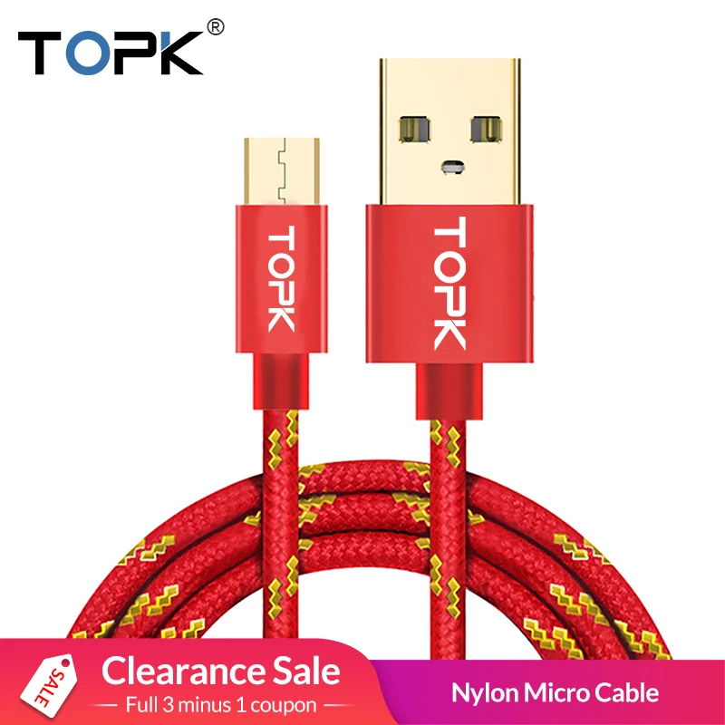 

Bastec Metal shell Gold-plated Connector Braided wire Micro USB Cable for Samsung / Sony / Xiaomi / Huawei Android devices