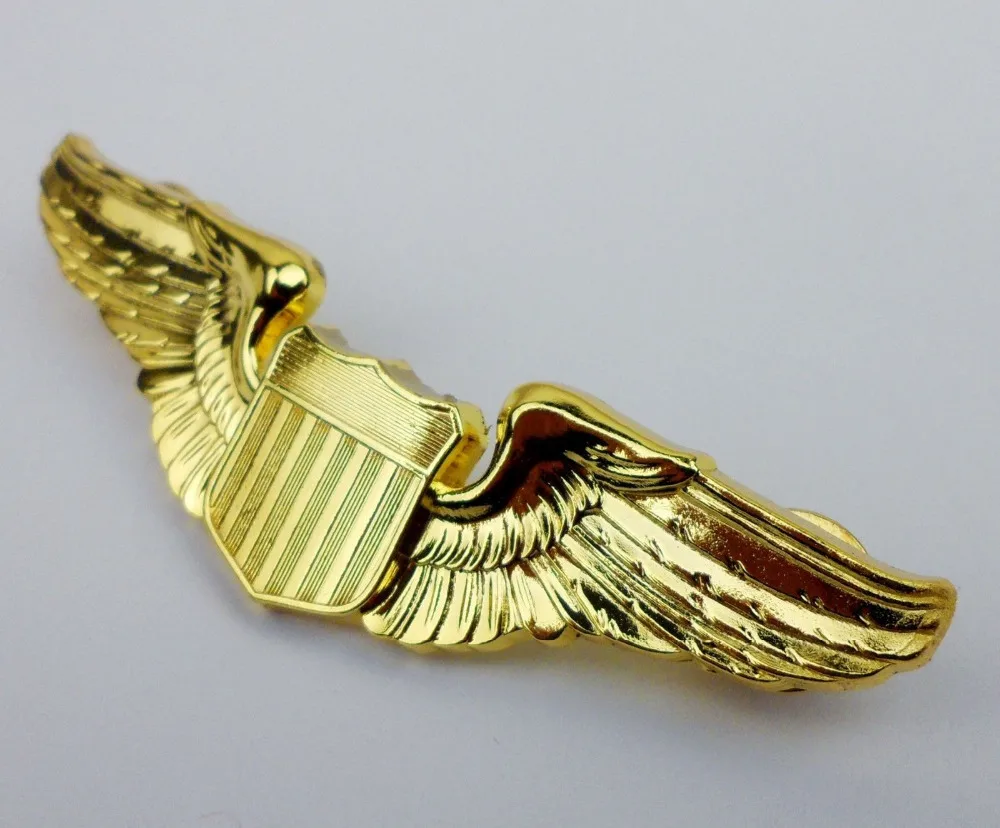 Military Lapel Pin US NAVY PILOT WINGS BADGE US MILITARY AVIATOR BADGE PIN INSIGNIA