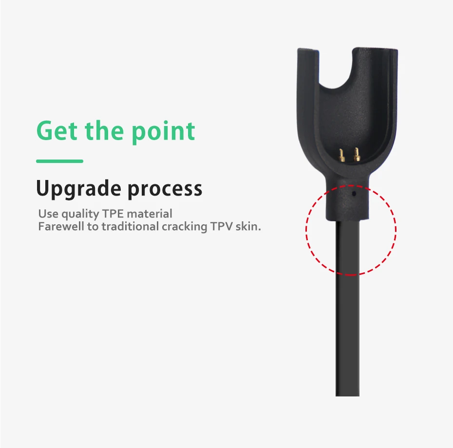 Для Xiaomi Mi Band 3 зарядный кабель USB Защитная пленка для экрана для Xiaomi Mi Band 3 ремешок для смарт-браслета аксессуары для браслета