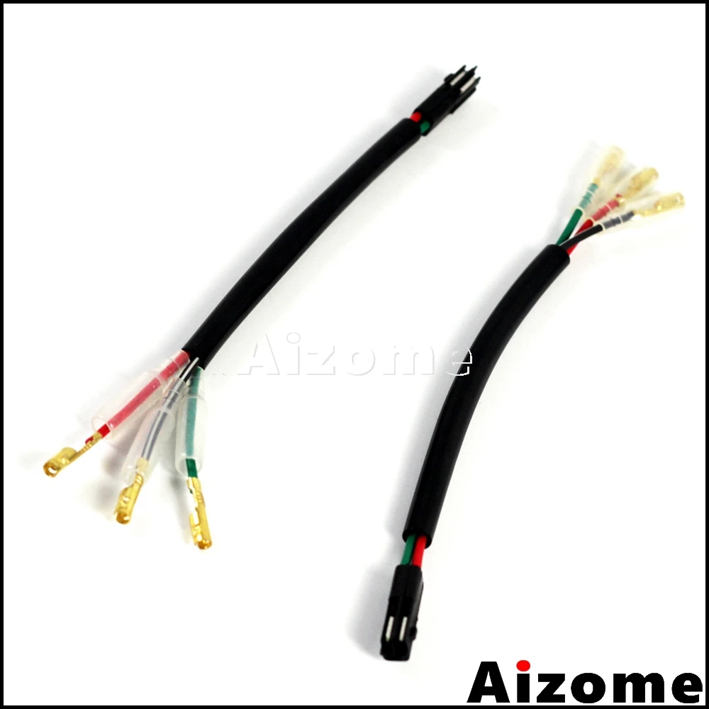 Адаптеры поворотников 2x для Honda CBR600RR 2003 2014 CBR1000RR 2004 2007 CBR 600 1000 RR индикаторы разъемы