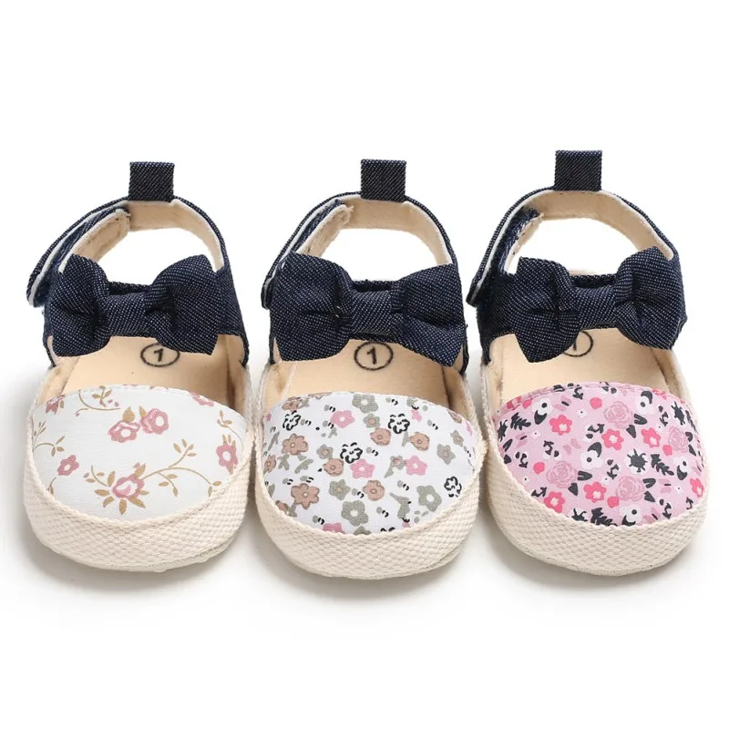 Butterfly baby sandals PU leather baby girls Nonslip soft soled Casual Sandals