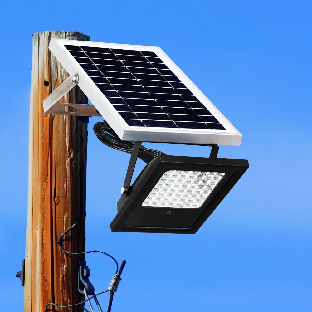 Solar com Painel Mudança da Cor do Diodo Emissor de Luz de Inundação Luz ao ar T-sunrise Solar Spotlight Jardim Livre Rgb 50 w 12 High Quality solar flood light