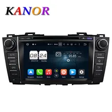 KANOR Android 6 0 Octa Core 4G 32G ROM Car Video Player For Mazda 5 Premacy