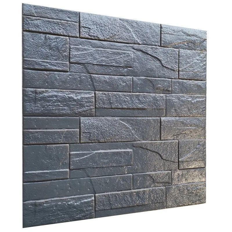 

60x60cm 3D Wall Panels Living Room 3D Brick Stone Wall Papers Kids Room Bedroom Home Decor 3D Waterproof Self Adhesive Wallpaper