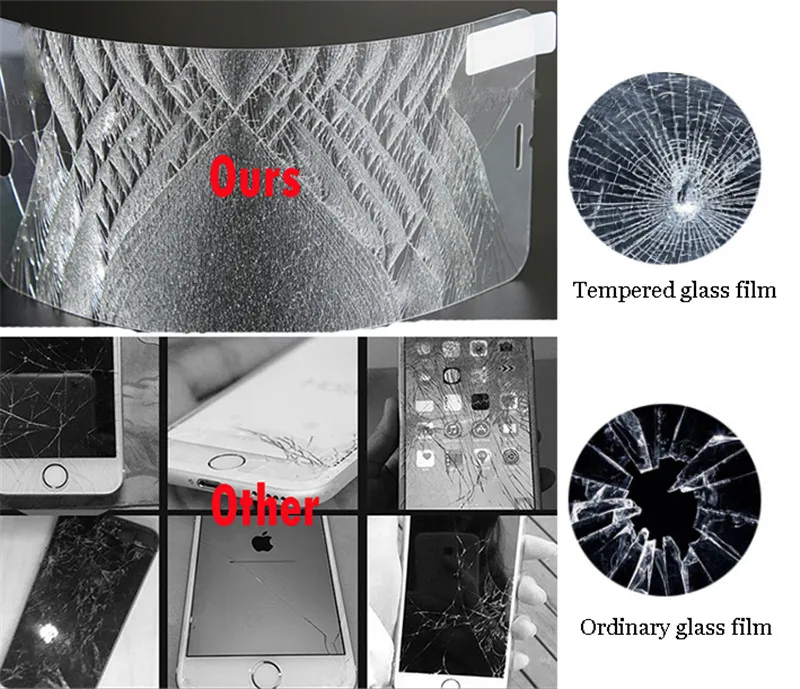 Защитное стекло 6D закаленное Стекло для iphone 6 Стекло для iphone X 6s 7 8 плюс Стекло Экран протектор полная изогнутый Титан границы 9 H для iphone 7