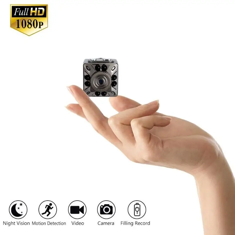

Mini Camera SQ10 HD Camcorder 1080P Sports DV Video Recorder Night Vision Motion Detection Security Surveillance Camera