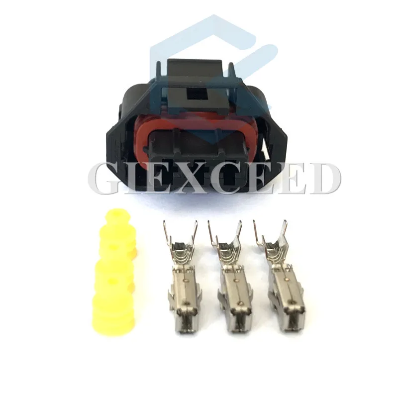 

2 Sets 3 Pin 936060-1 Female Ford Falcon BA / BF Aux MAP Sensor Connector XR6 Turbo Models Alternator Repair Socket For Bosch