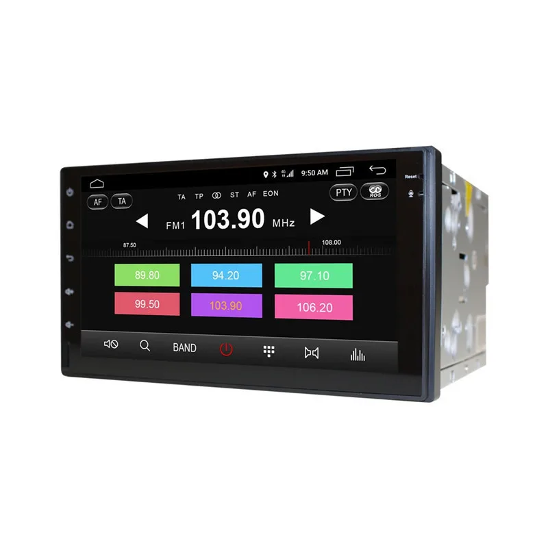 Best HD 1024*600 Android 8.1 Head Unit On-Board Computer Double 2 din 2din Universal Car Radio Stereo Autoradio Multimedia Player GPS 2