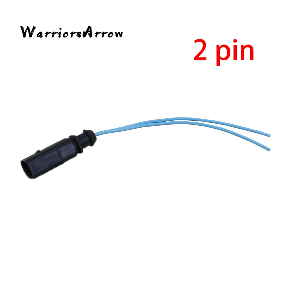 WarriorsArrow 2 Pin Plug Flat Contact Housing Socket Connector Wire Harness Cable For VW EOS Golf Passat For Audi 1J0973802-in Cables, Adapters & Sockets ...