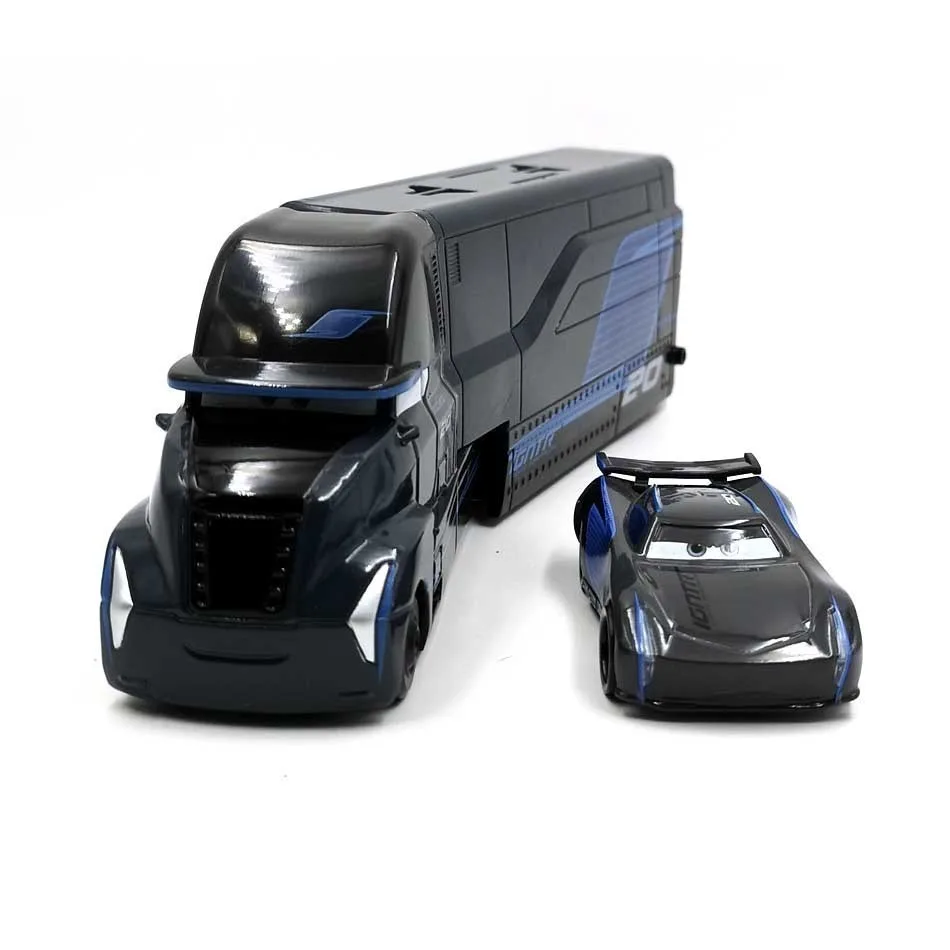 Disney Pixar Cars 2 Toys Lightning McQueen Mack Truck The King 1:55 Diecast Metal Alloy Modle Figures Toys Gifts For Children