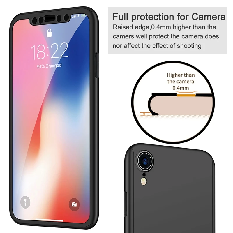 20 шт ультра тонкий чехол для телефона для iPhone XS Max XR X 6 6S 7 8 Plus жесткий чехол из поликарбоната