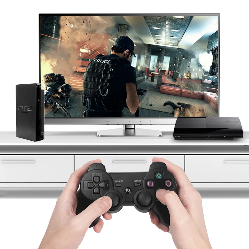 2 4G беспроводной игровой контроллер для PS2/PS3 пульт дистанционного управления