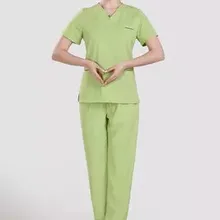 Корейская версия косметической хирургии одежды моды пластической хирургии больницы медсестры носить короткий Сплит операции одежды