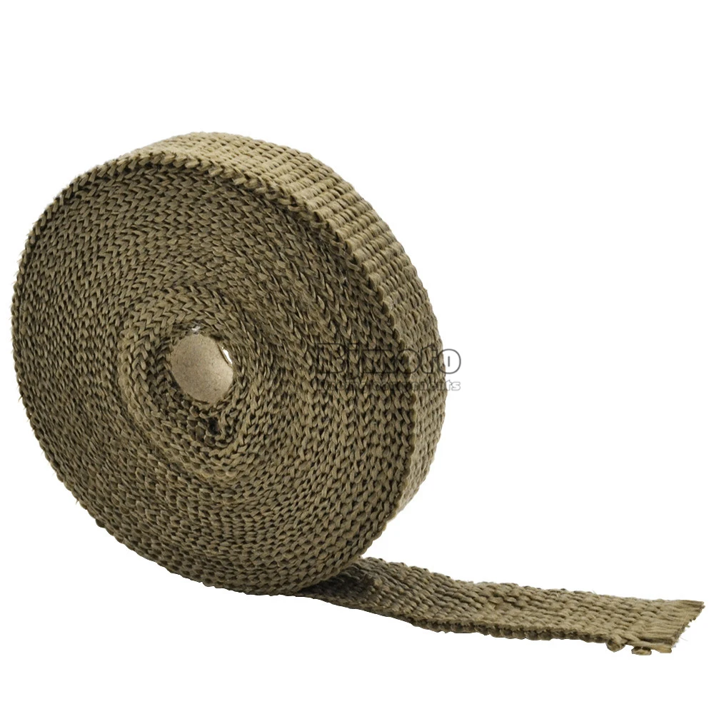 10M Heat Exhaust Pipe Heat Shield Thermo Turbo Wrap Tape For Car Truck Intake Intercooler Reflective Insulation Kit Refit Design (10)