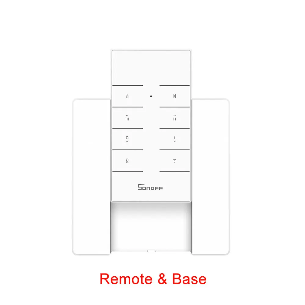 Itead Sonoff T1EU 1/2/3 433 МГц RF контролируемых настенный Wi-Fi адаптер умный дом переключатель с RM433 работает с Alexa Google Home - Комплект: RM433 With Base