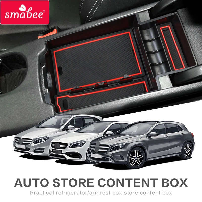 Подлокотник для Mercedes Benz A Class CLA GLA W176 C117 X156 коробка хранения автомобильный