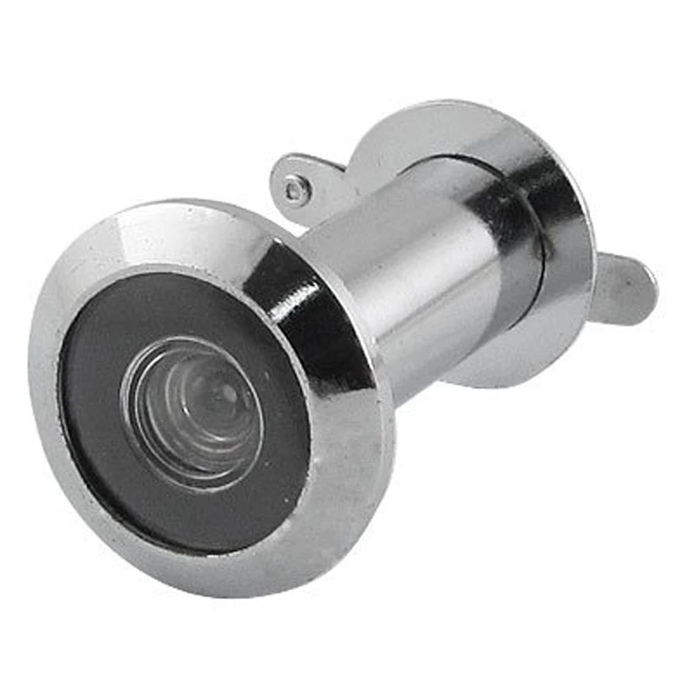Wholesale price New Metal 200Degree Door Viewer Peephole Silver Tone