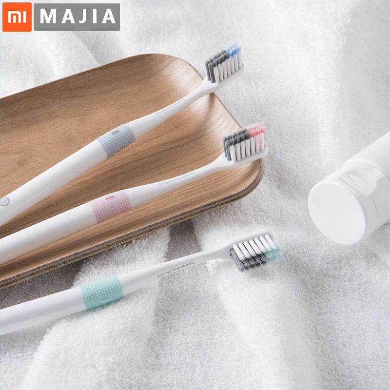  Xiaomi Doctor B Toothbrush Bass Method Sandwish-bedded better Brush Wire 4 Colors Including 1 Trave - 32816093491