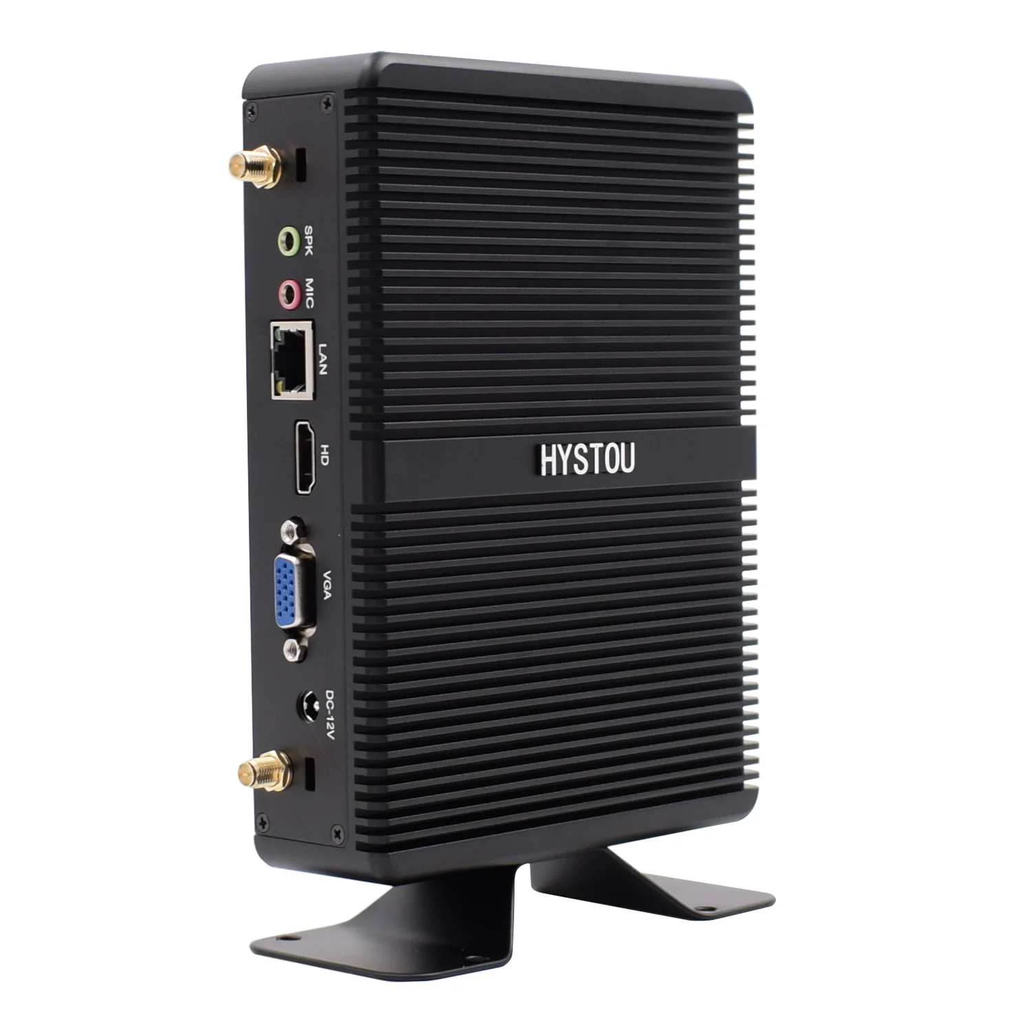 HYSTOU Core i5 7200U i7 4500U Мини ПК Windows 10 HDMI VGA двойной дисплей порт мини HTPC мини компьютер Linux i3 5505U 4K ТВ коробка ПК