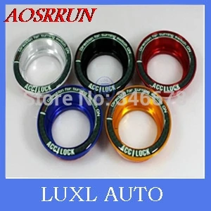 

Car Glow models ignition key automotive aluminum decorative ring for Ford Focus 2 2005-2013 focus 3 ST car accessories
