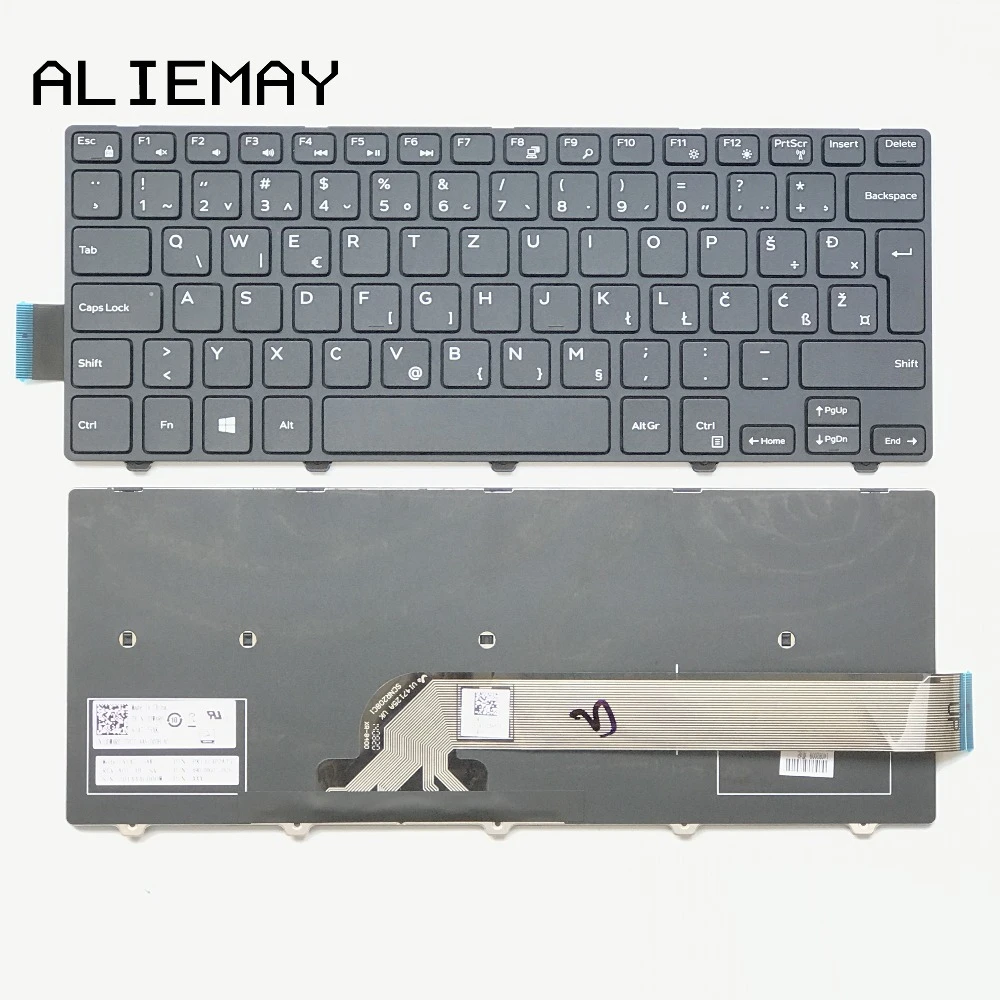 Brand New Original Laptop Cz Sk Keyboard For Dell Inspiron 14 3000 Series 3452 3441 3442 5447 3458 14 3000 Cz Sk Keyboard Replacement Keyboards Aliexpress