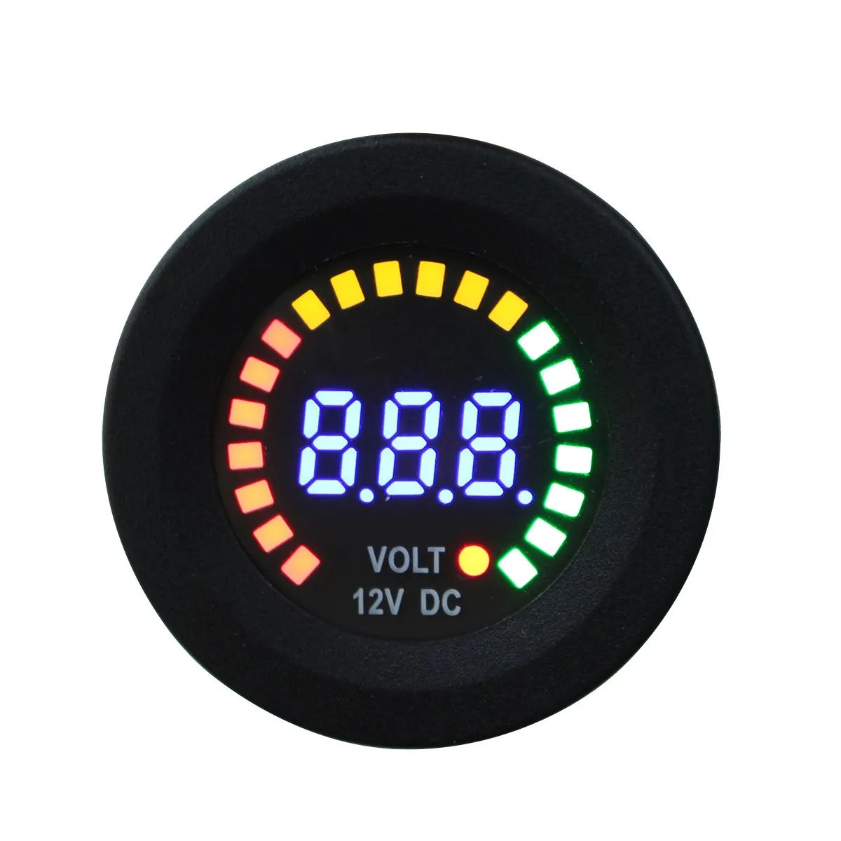 DC 12V LED Digital Display Voltmeter Motorcycle Volt Meter Gauge