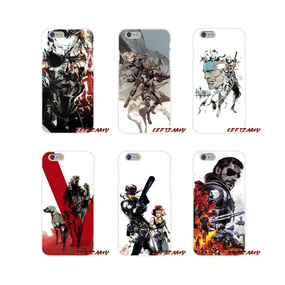 

For Xiaomi Redmi Note 6A MI8 Pro S2 A2 Lite Se MIx Max 2 3 F1 For Oneplus 3 6T Soft Cover Bag Metal Gear Solid Peace Walker logo