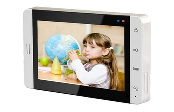 

XinSiLu TFT LCD Color 7" Video Door Phone Doorbell Intercom Home Security Video System Monitor Acrylic Panel w/t TF Card slot