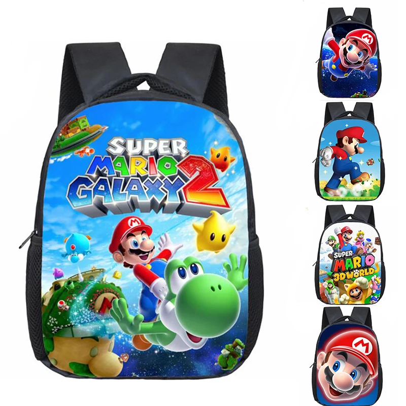 

Super Mario Cute School Bags Children Backpack For Kindergarten Backpack Boys Girls School Bag Cartoon Backpacks Mochila Escolar