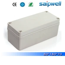Лучшее горячая Распродажа IP65 пластмассовый, водонепроницаемый корпус для электронного 80*180*70 мм Высокое качество DS-AG-0818